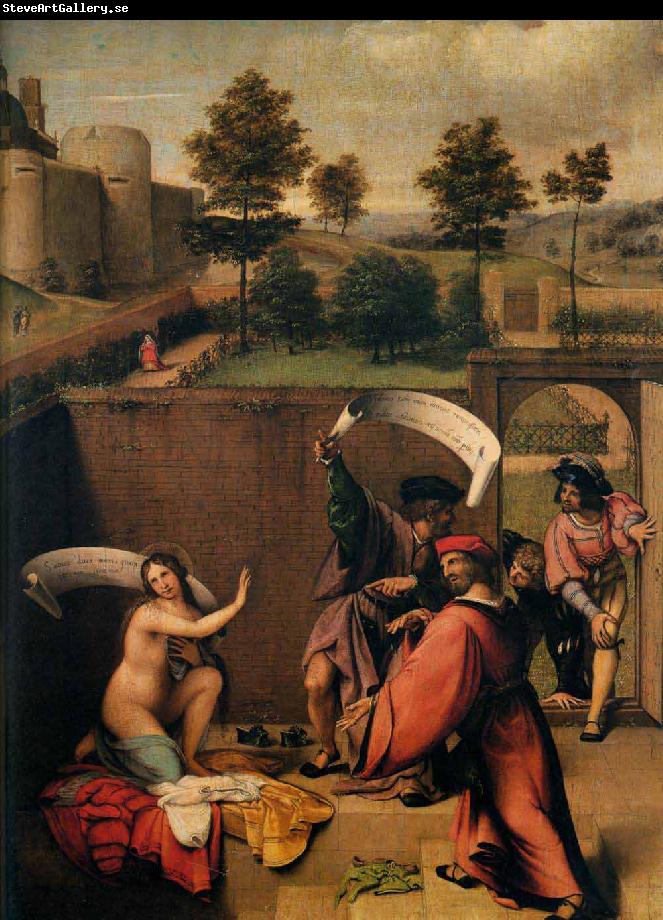 Lorenzo Lotto Susanna and the Elders